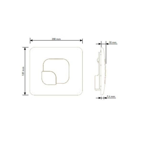 Πλακέτα Lemon White Siamp 111932